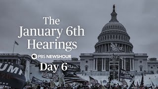 WATCH LIVE Jan 6 Committee hearings  Day 6 [upl. by Artenal]