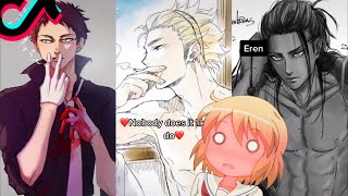 TikTok Girls SIMPING Over Anime Boys •6•  TikTok Compilation [upl. by Kazim]