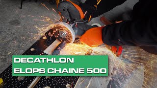 Test de résistance de lantivol Decathlon Elops Chaine 500 [upl. by Cornelie305]