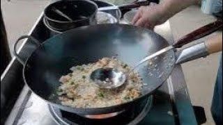 Cooking with quotWok Hayquot Cuisinart Outdoor Wok Station 50000 BTU [upl. by Hokanson607]