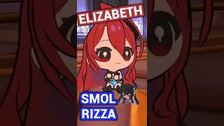 SMOL ERB amp RIZZA erb elizabethrosebloodflame nerissaravencroft nerissa vtuber hololive [upl. by Hazlett854]