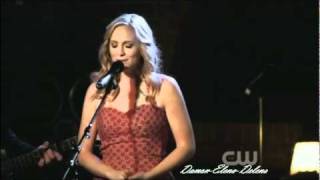 Candice Accola  The Vampire Diaries  Caroline Singing for Matt [upl. by Mond]