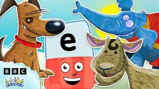 🐶🐀 All of the Animals in Alphablocks 📚  Learn to Read with Alphablocks [upl. by Thenna]