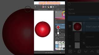 Draw eye with blend tool  color mixing  Krita shorts [upl. by Jasper424]