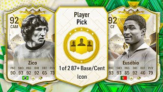 UNLIMITED 87 ICON PLAYER PICKS amp PACKS 😱 FC 24 Ultimate Team [upl. by Medea]