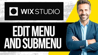 How to Edit Menu and Submenu Items in Wix Studio  Full Tutorial 2024 [upl. by Xuagram]