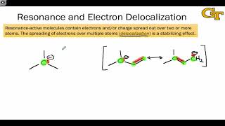 0404 Stability Factors Resonance Delocalization [upl. by Artur475]