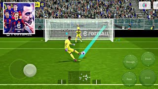 eFOOTBALL 2024 MOBILE  NEW UPDATE v810  ULTRA GRAPHICS GAMEPLAY 60 FPS [upl. by Aissatan876]