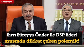 Sırrı Süreyya Önder ile DSP lideri Önder Aksakal arasında dikkat çeken polemik [upl. by Yance]