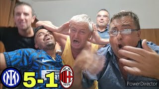 APOTEOSI DISUMANA‼️ InterMilan 51 LIVE REACTION CLUB CASTELLANO [upl. by Alimak]