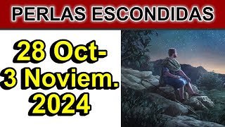 PERLAS ESCONDIDAS de esta semana respuestas CORTAS 28 Octubre al 3 Noviembre 2024 [upl. by Suehtomit]