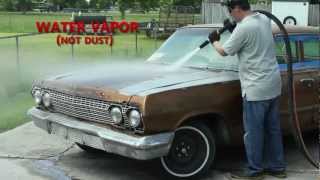 Dustless Blasting Strips a 63 Impala in Under 1 Hour [upl. by Elden]