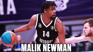 MALIK NEWMAN  Basketball Highlights in Avtodor Saratov 202324 [upl. by Nhaj]