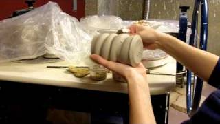 Pottery How to Put a Handle on a Mug [upl. by Silda482]