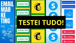 EMAIL MARKETING TESTEI TUDO OPINIÃO SINCERA PARA QUEM TÁ COMEÇANDO [upl. by Reginauld]