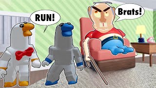 ESCAPE EVIL GRANDPA ROBLOX OBBY [upl. by Adai656]