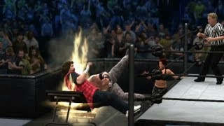 WWE 2K14  Mick Foley and Edge Gameplay Experience [upl. by Darla154]