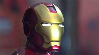 Iron Man Mark III Maquette by Sideshow Collectibles Review amp unboxing [upl. by Oterol]