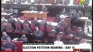 2012 Election Petition Hearing Day 11 6513 [upl. by Nodnyl]