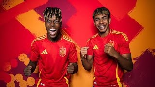 Canción sobre España en la Eurocopa 2024  Morata Nico y Lamine Yamal  quotRitmo de Victoriaquot [upl. by Elfstan]