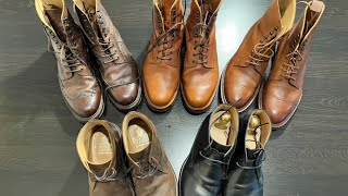 Crockett And Jones Boots  My Top Five Favorite [upl. by Sudbury]