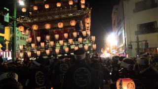 秩父夜祭2012 下郷笠鉾ギリ回し [upl. by Wernick]