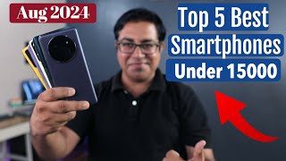 Best 5G Phones Under 15000 in August 2024 I GALTI MAT KARNA Under 15k [upl. by Olivero426]