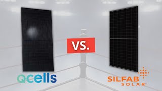 Q Cells vs Silfab Solar Panels Which Solar Panel Brand Is Better [upl. by Hopfinger873]