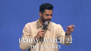 Hasan Minhaj  032224  The Factory  St Louis MO [upl. by Joletta]