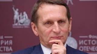 Serguéi Naryshkin El Jefe De Los Espías De Rusia Habla En Exclusiva Con La [upl. by Naut]