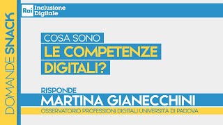 Cosa sono le Competenze digitali e cosa si intende per competenze digitali di base [upl. by Pain622]