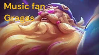 Music Fan Gragas Skin Spotlight League of Legends [upl. by Juxon]