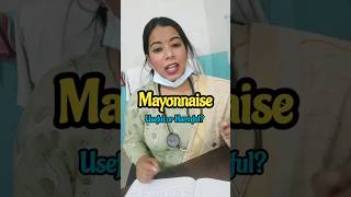 Kya mayonnaise healthy hai is mayonnaise healthy mayonnaise recipe cheese pizza Dr Sarika Verma [upl. by Aekan]