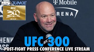 UFC 300 Pereira vs Hill PostFight Press Conference  Sat 10 pm PT1 am ET [upl. by Timus767]