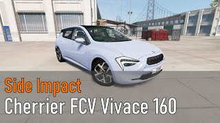 Cherrier FCV Vivace 160  Side Impact  BeamNGdrive [upl. by Lerred]