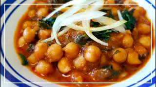 Chickpea Curry Recipe  Chana Masala│Punjabi Style Chole│Vegetarian  Vegan Food│Kikärter curry [upl. by Nashbar]