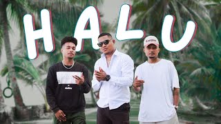 Ichad Bless  HALU Ft AbbiGai Ghalu Official Video [upl. by Anaehr]