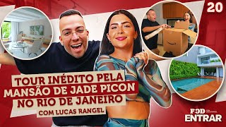 POD ENTRAR  Tour inédito pela mansão do RJ de Jade Picon com Lucas Rangel [upl. by Leahcar]