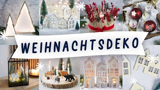 DIY WEIHNACHTSDEKO  Dekoration selbermachen einfache amp besondere Ideen für Weihnachten  TRYTRYTRY [upl. by Tracie]