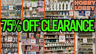 Hobby Lobby 75 Off Clearance🧡🔥Hobby Lobby Shopping🧡🔥Hobby Lobby Clearance Deals  hobbylobby [upl. by Gnilrets]