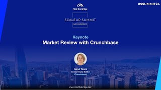 Market Review with Gene Teare Crunchbase  Scaleup Summit San Francisco 2024 [upl. by Day]