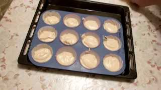 Кекс обалденный рецепт в силиконовых формах How to Make Cupcakes Recipe [upl. by Glennis]