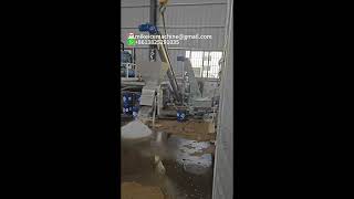 Tube ice crusher snow making [upl. by Esela722]