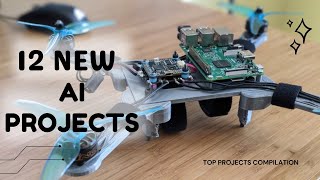 12 New AI Projects using RaspberryPi Jetson Nano amp more [upl. by Hidie]