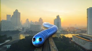 Slitherio in Real Life Giant Worm [upl. by Nyer191]