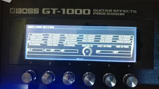 MIDI Sync a BOSS GT1000 to a BOSS RC505 Loop Station [upl. by Nelleyram]