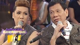 President Duterte intrigues Vices lovelife  GGV [upl. by Gem]