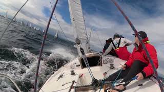 J24 Worlds Seattle 2024 Day 2 Race 1 [upl. by Nnyltiak]