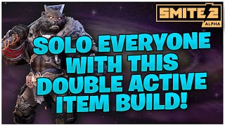 SOLO EVERYONE WITH THIS DOUBLE ACTIVE ITEM BUILD SMITE 2 ANHUR [upl. by Simmons]