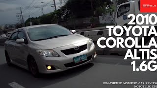 JDMThemed 2010 Toyota Corolla Altis 16G  Keeping it Nifty  Philippines  Featured Car Review [upl. by Sykes733]